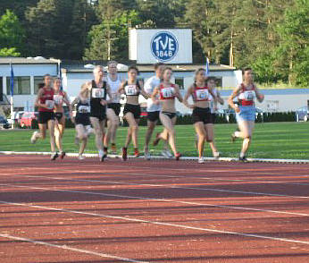 Erlanger Bahnlaufserie 2009 - 3000 Meterlauf