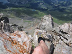 Auf dem Swiss Irontrail vom 07.07. - 08.07.2012 