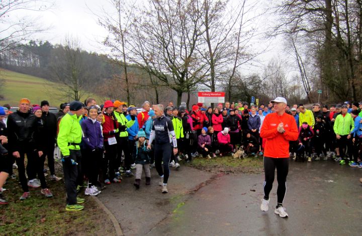 Coburg-Marathon am 06.01.2013