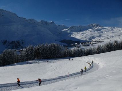 Swiss Snow Walk Run Arosa 2013