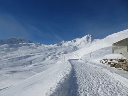 Swiss Snow Walk Run Arosa 2013