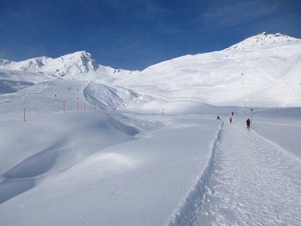 Swiss Snow Walk Run Arosa 2013