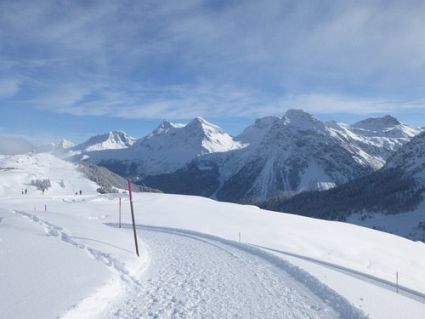 Swiss Snow Walk Run Arosa 2013