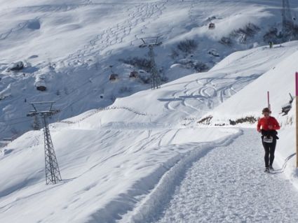 Swiss Snow Walk Run Arosa 2013