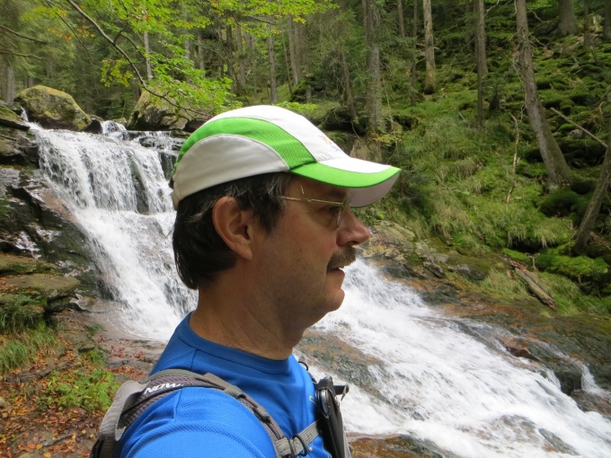 Joggingtour am 18.09.2014 im Bayerischen Wald von Bodenmais zum Arber