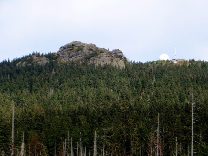 Joggingtour am 18.09.2014 im Bayerischen Wald von Bodenmais zum Arber