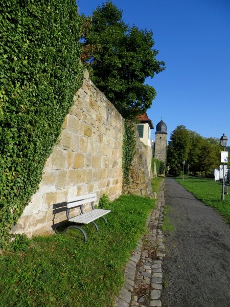 Joggingtour durch die Hassberge von Ebern nach Ebelsbach am 04.09.2015