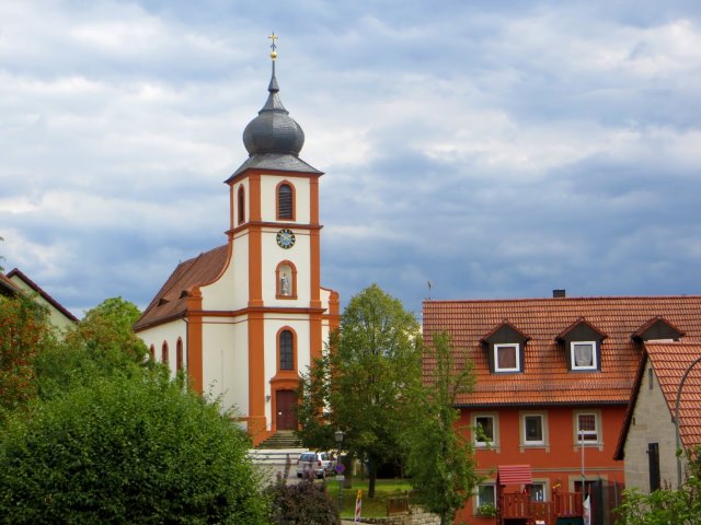 Joggingtour durch die Hassberge von Ebern nach Ebelsbach am 04.09.2015