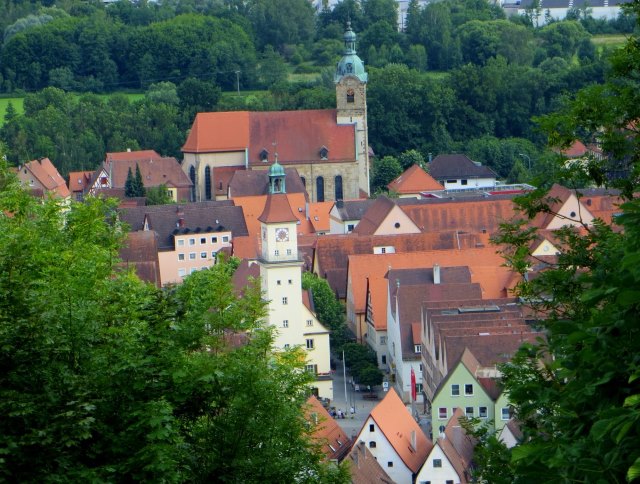 Joggingtour von Neuhaus nach Hersbruck am 26.06.2015