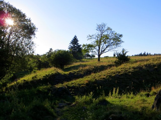 Trainingslauf 2 für Bezirksorientierungslauf 5 - 120 km langer Biwaklauf durch die Rhön vom 10. - 12.07.2015