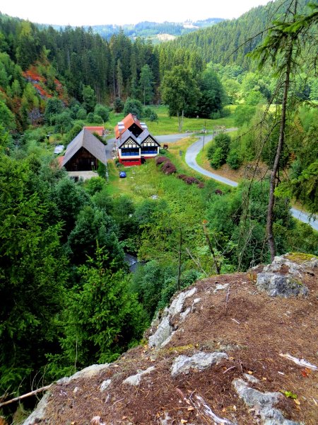 Joggingtour durchs Steinachtal und Frankenwald am 15.08.2015