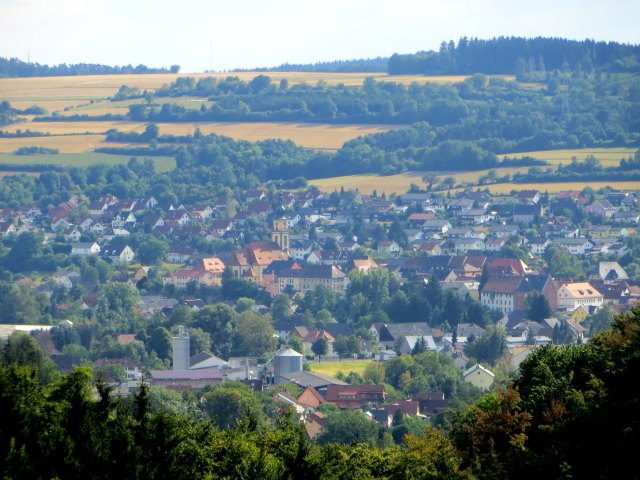 Joggingtour durchs Steinachtal und Frankenwald am 15.08.2015