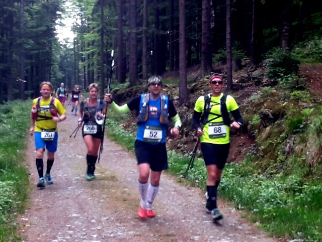 Der Knig im Bayerwald beim Ultratrail Lamer Winkel 2015