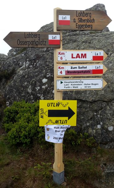 Der Knig im Bayerwald beim Ultratrail Lamer Winkel 2015