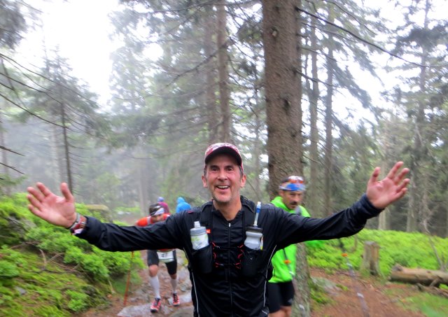 Der Knig im Bayerwald beim Ultratrail Lamer Winkel 2015