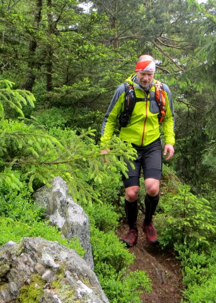 Der Knig im Bayerwald beim Ultratrail Lamer Winkel 2015