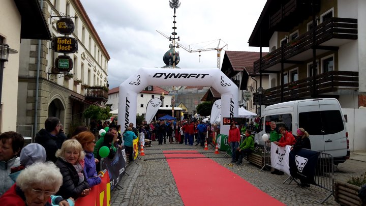 Der Knig im Bayerwald beim Ultratrail Lamer Winkel 2015