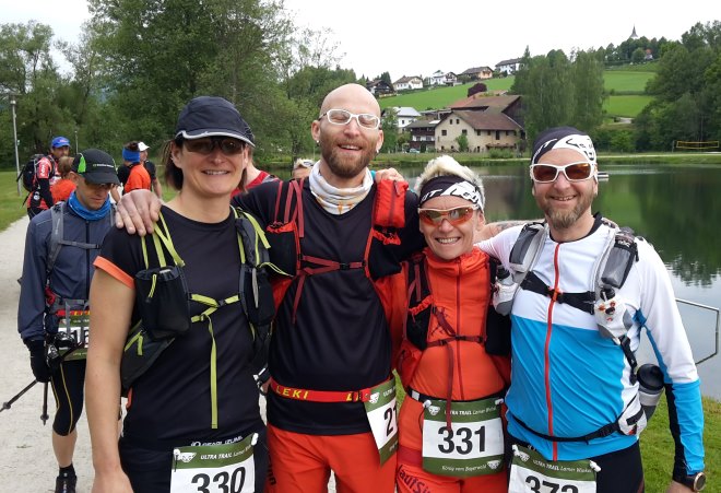 Der Knig im Bayerwald beim Ultratrail Lamer Winkel 2015