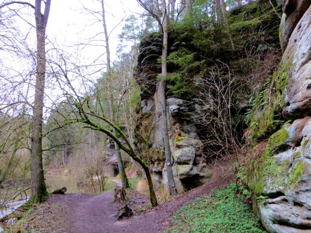 BuOLTL3 Joggingtour von Feucht mit Schwarzachklamm nach Altdorf am 24.02.2016