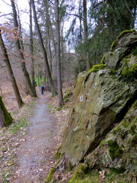 Nordic Walkingrunde beim Sibyllenbad am 19.03.2016