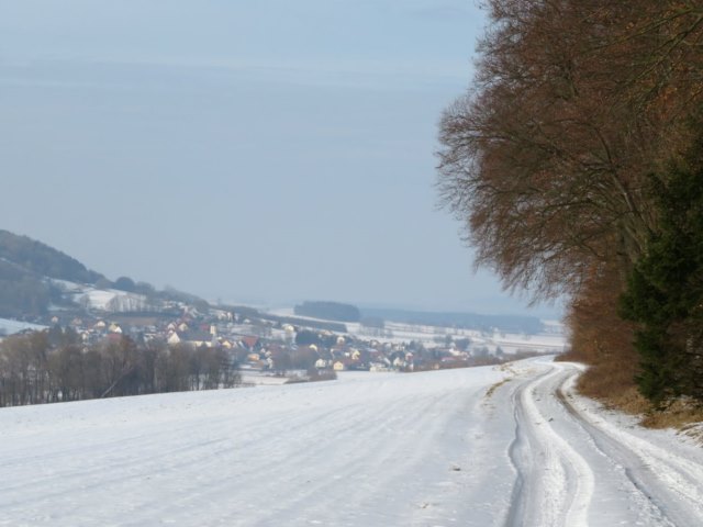 Two Peaks Lauf auf den Burschel und Katzenberg am 01.03.2018