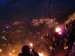 Lichterlauf Pottenstein zum Lichterfest in Pottenstein am 06.01.2018
