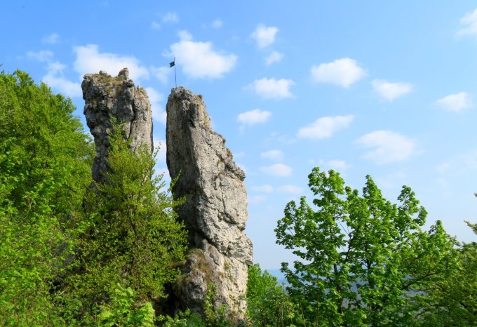 Joggingtour auf die Gipfel des Walberla am 22.04.2018