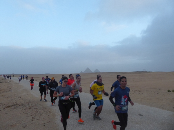 Kairo Pyramiden Marathon 2019