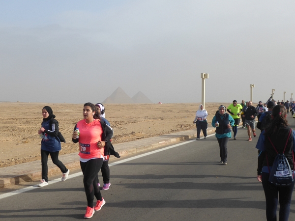 Kairo Pyramiden Marathon 2019