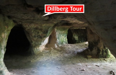 Silbersandhhle auf dem Dillberg im Juni 2022