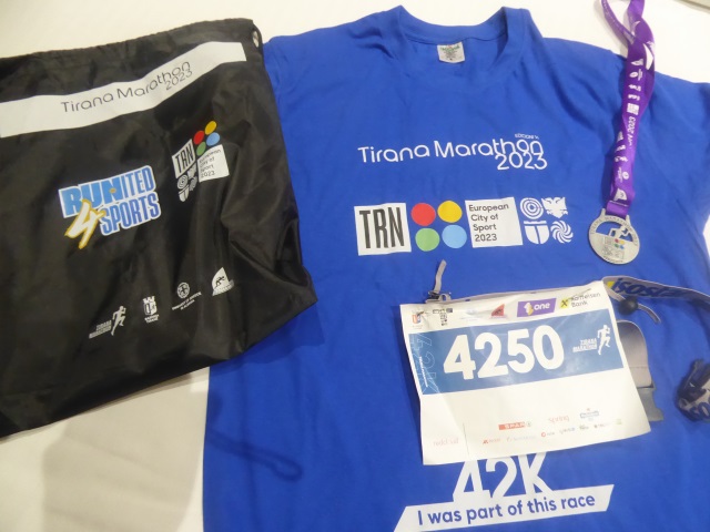 Tirana Marathon am 22. Oktober 2023