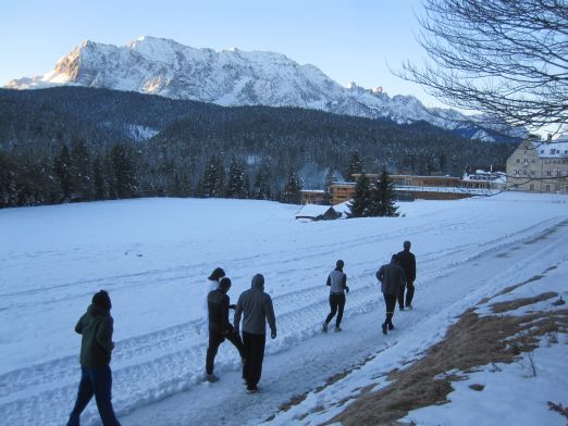 Das Kranzbach - Bewegung im Winter