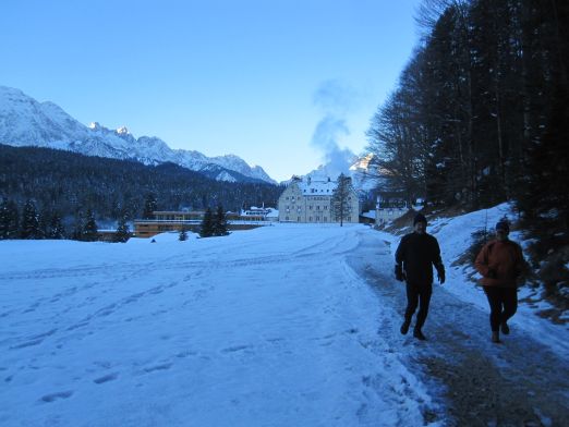 Das Kranzbach - Bewegung im Winter