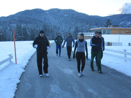 Das Kranzbach - Bewegung im Winter