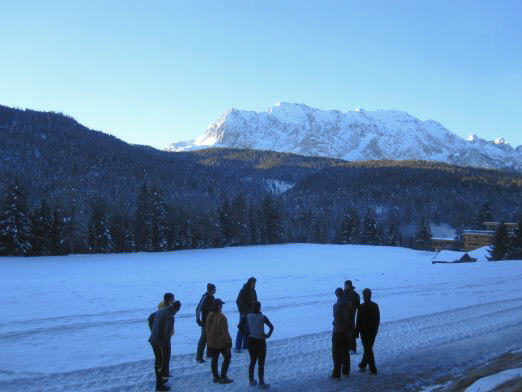 Das Kranzbach - Bewegung im Winter