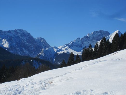 Das Kranzbach - Bewegung im Winter