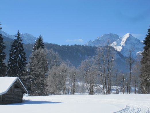 Das Kranzbach - Bewegung im Winter