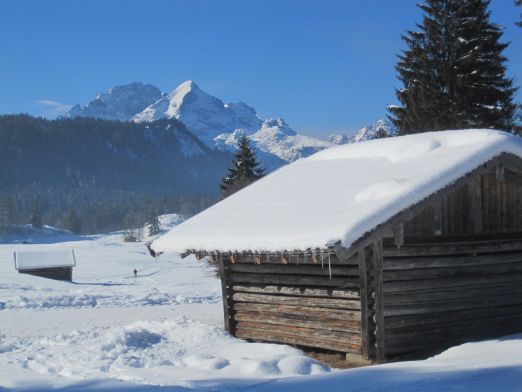 Das Kranzbach - Bewegung im Winter