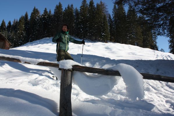 Das Kranzbach - Bewegung im Winter