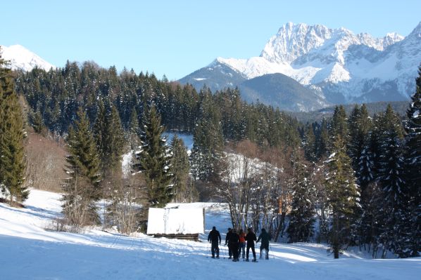 Das Kranzbach - Bewegung im Winter