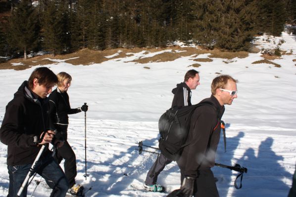 Das Kranzbach - Bewegung im Winter