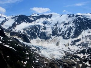 Hochalpine Landschaft beim Pitztal Trail 2013